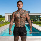 Atletiska Simbyxor för Herr – Slimmad Design för Träning & Bad