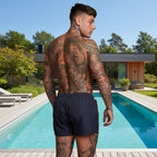 Atletiska Simbyxor för Herr – Slimmad Design för Träning & Bad