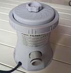 Effektiv filterpump 15w för ovanmarkspool – Kristallklart badvatten