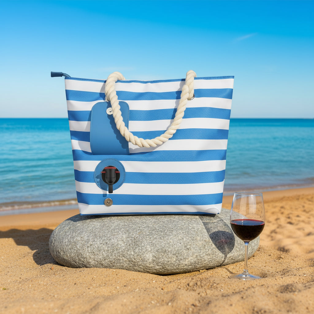 Håll drycken kall med stil - Kylväska med dryckesdispenser