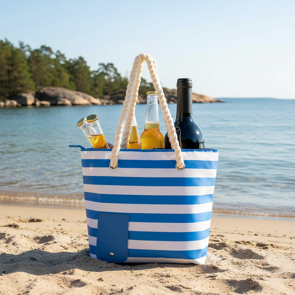 Håll drycken kall med stil - Kylväska med dryckesdispenser