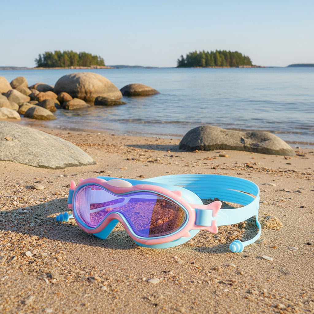 Imfria simglasögon för barn – Kristallklar sikt för vattenlekar