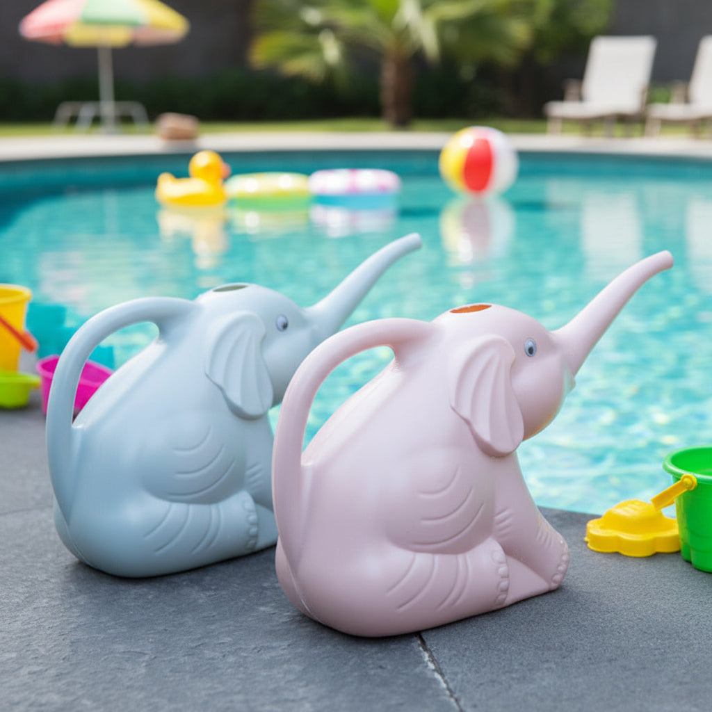 Vattenkanna "Baby Elefant" – Rolig och Praktisk Bevattning för Hem och Trädgård