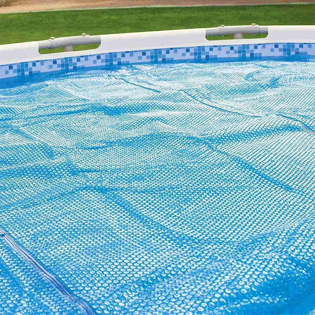 Termiskt poolskydd med hjärtformade bubblor – Bevara värmen effektivt
