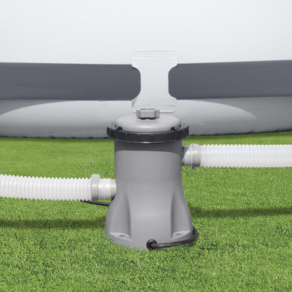 Komplett Filterpumpssystem för Ovanmarkspool – Effektiv Vattenrening