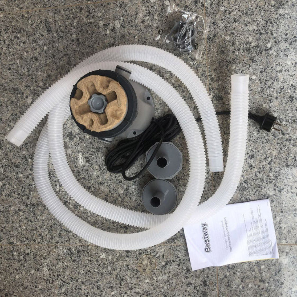 Komplett Filterpumpssystem för Ovanmarkspool – Effektiv Vattenrening