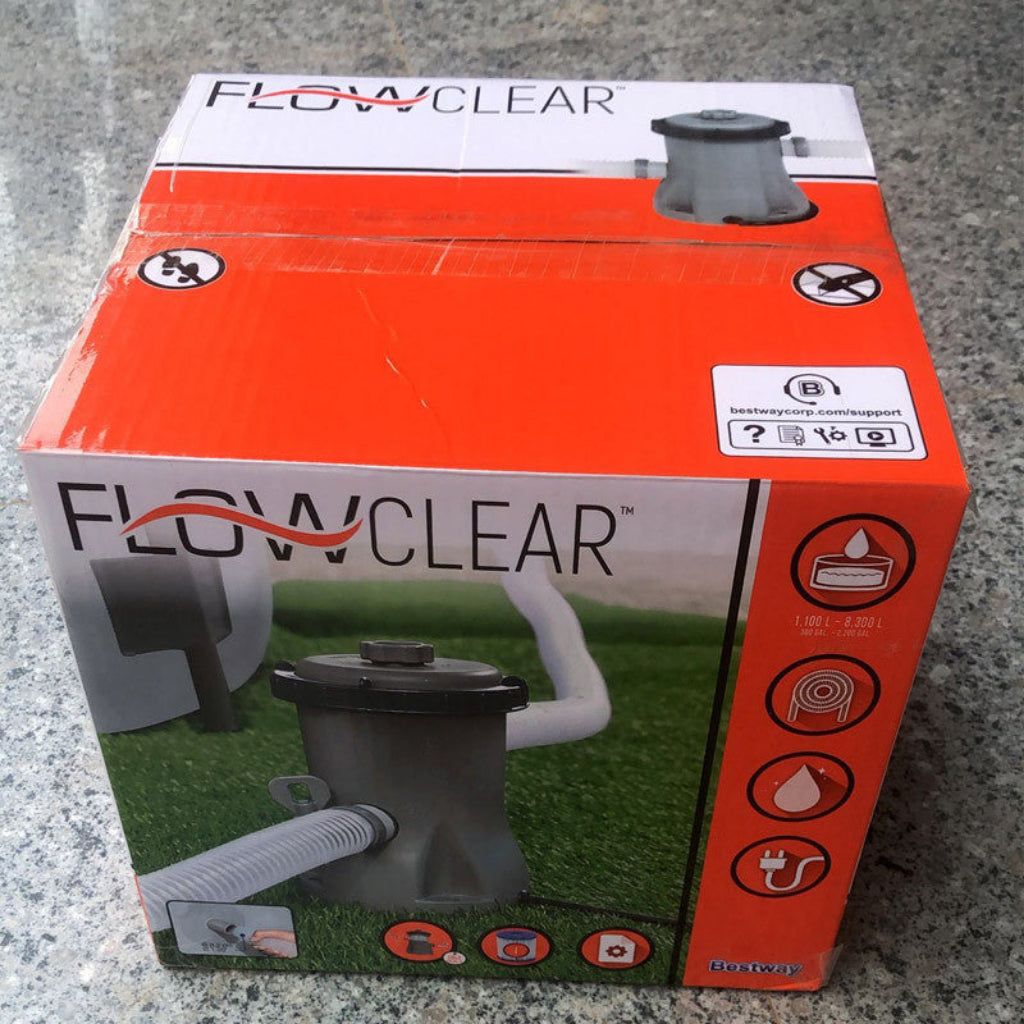 Komplett Filterpumpssystem för Ovanmarkspool – Effektiv Vattenrening