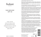Kalani Sun mousse SPF 50 – Effektivt solskydd för hela familjen