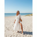 Stickad Strandklänning & Tunika – 22 Eleganta Modeller för Pool & Beach