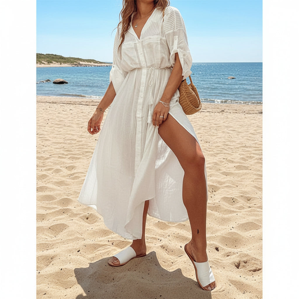 Stickad Strandklänning & Tunika – 22 Eleganta Modeller för Pool & Beach 1