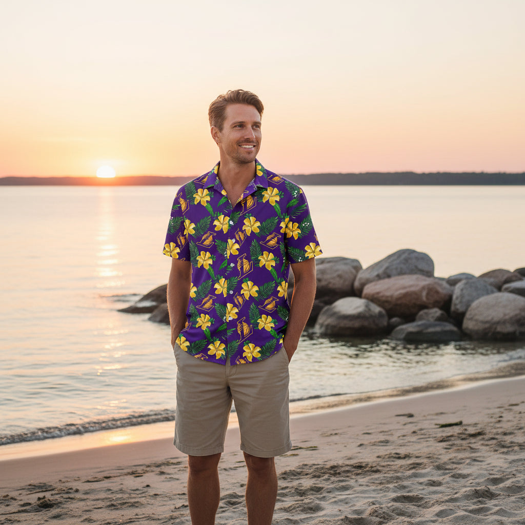 Strandskjorta herr – Stilfull och sval för sommarens lediga dagar