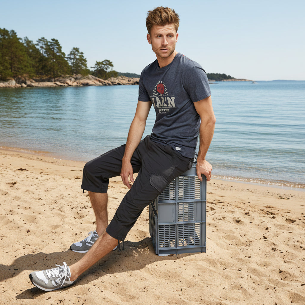 Jack & Jones canvas cargo shorts – Robusta shorts för fritid och sommar