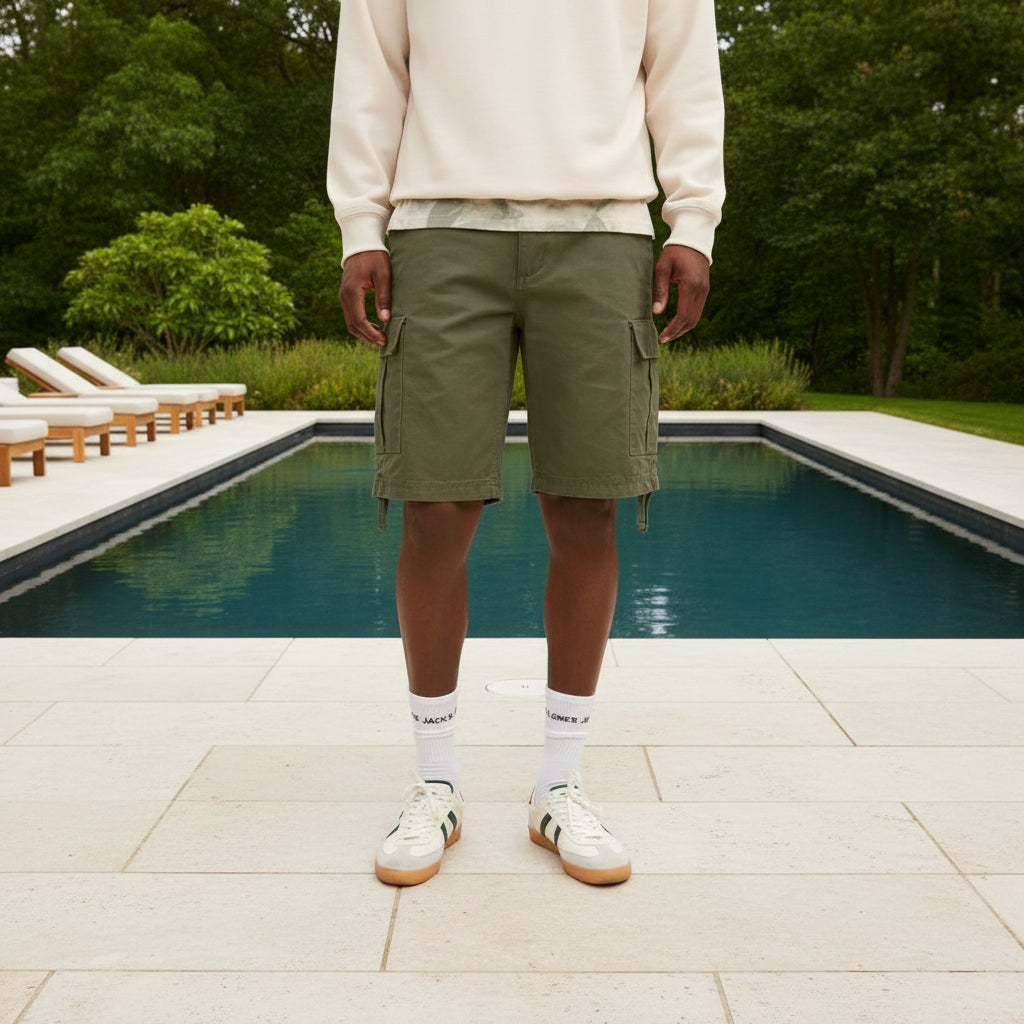Jack & Jones Cole Barkley Cargo-shorts – Klassisk & Praktisk Stil