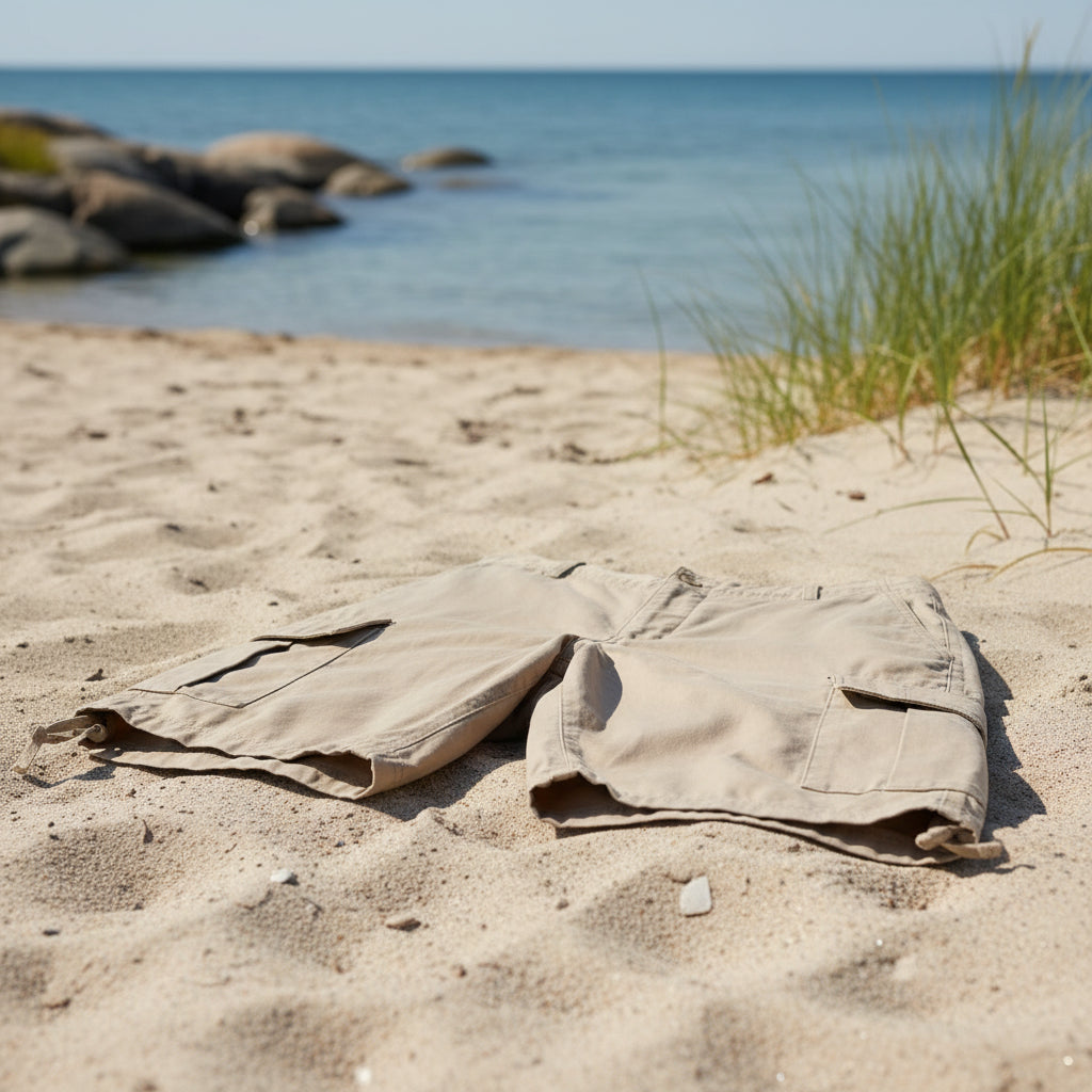 Jack & Jones Cole Barkley Cargo-shorts – Klassisk & Praktisk Stil Beige